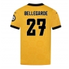 Camiseta Wolves Jean-Ricner Bellegarde #27 Primera Equipación Replica 2025-26 mangas cortas